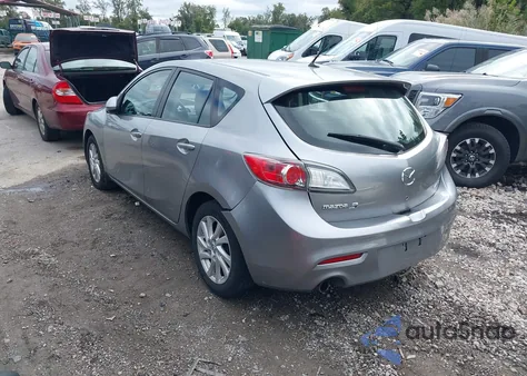 2012 Mazda Mazda3 I Touring z USA, uszkodzony, nr VIN JM1BL1L89C1651018